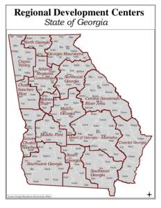 Regional Development Centers State of Georgia Dade  Catoosa