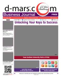 Business Journal Inspire, Inform & Educate December[removed]INSIDE