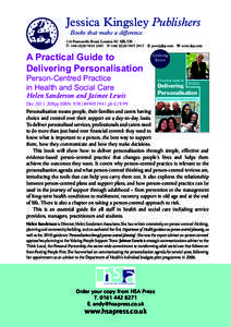 Health / Person-centred planning / Person-centred thinking / Risk / Caregiver / Putting People First / Community building / Disability / Mental health