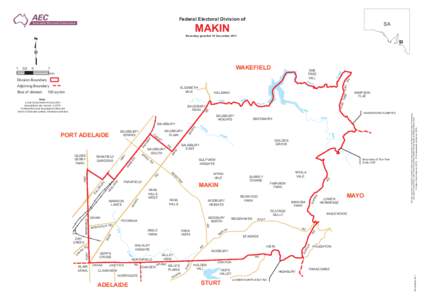 Federal Electoral Division of  MAKIN SA