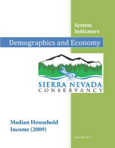 Demographics and Economy System Indicators Report