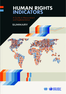 HUMAN RIGHTS INDICATORS A Guide to Measurement and Implementation  SUMMARY