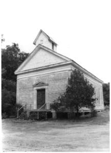 Old Daphne Methodist Church Daphne, Baldwin County, Alabama Photographer unknown