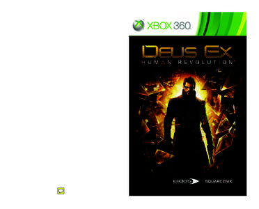 Software / Windows games / Square Enix / Entertainment Software Association / Video game developers / Deus Ex: Human Revolution / Eidos Interactive / GUI widget / Games / Deus Ex / Digital media