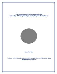 Annual Equal Employment Opportunity Program Status Report