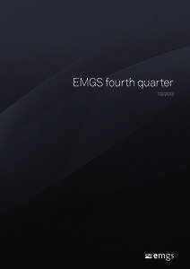 EMGS fourth quarter[removed]