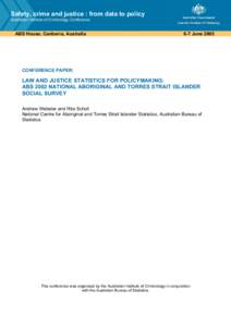 Australia / Indigenous Australian culture / Australian Aboriginal culture / Demographics of Australia / Indigenous Australian communities / Indigenous Australians / National Aboriginal and Torres Strait Islander Social Survey / Torres Strait Islands / Torres Strait Islanders / Indigenous peoples of Australia / Australian Bureau of Statistics / Oceania