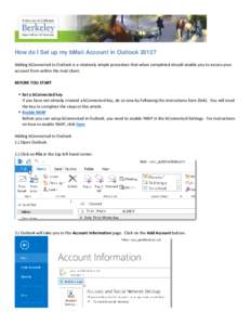 Microsoft Word - POST Adding bConnected to Outlook 2013