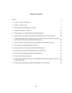 TABLE OF CONTENTS  Preface xii