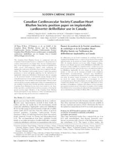 Circulatory system / Cardiac electrophysiology / Implants / Cardiology / Neuroprosthetics / Implantable cardioverter-defibrillator / Multicenter Automatic Defibrillator Implantation Trial / Wearable cardioverter defibrillator / Artificial cardiac pacemaker / Medicine / Health / Cardiac dysrhythmia