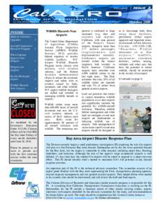 CalAERO Newsletter October 2009