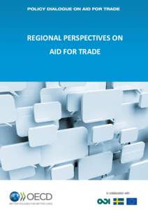 REGIONAL PERSPECTIVES ON AID FOR TRADE January 2013 M.Plummer
