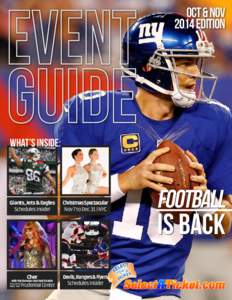 Oct & Nov 2014 Edition What’s Inside:  Giants, Jets & Eagles