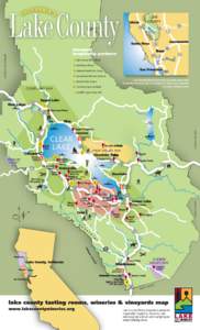 Wine / California State Route 29 / Tasting room / Ridge Vineyards / California / California wineries / Geography of California / Sonoma County wineries / Lake County /  California