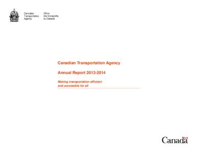 Defense Intelligence Agency / Canadian Transportation Agency / Government