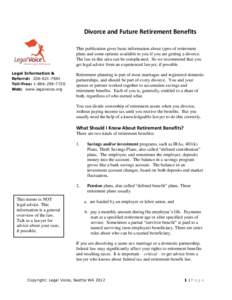 Investment / Pension / Finance / Financial services / Personal finance / Defined benefit pension plan / Qualified domestic relations order / Employee Share Ownership Plan / Retirement / Employment compensation / Financial economics / Economics