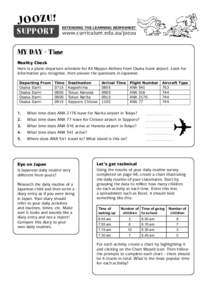 JOOZU!  SUPPORT EXTENDING THE LEARNING WORKSHEET