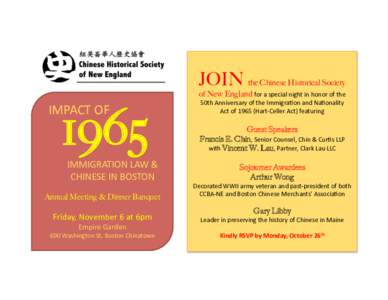 Chinatown / Chinese culture / Chinese diaspora / Wong / Asian diasporas / China / British Columbia