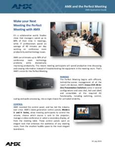 Enova DVX Perfect Meeting Room Application Guide