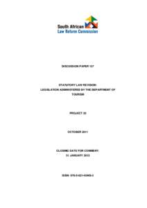 DISC CUSSION PAPER P 127 7