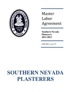 Master Labor Agreement Southern Nevada Plasterers[removed]