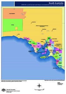South Australia[removed]Local Government Areas and declared Local Governing Bodies (Unincorporated SA)