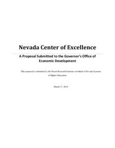 Nevada Center of Excellence