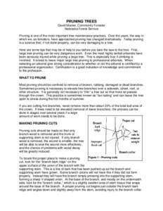 Agriculture / Pruning / Arborist / Tree diseases / Decision trees / Branch collar / Arboriculture / Oak wilt / Fruit tree pruning / Biology / Botany / Trees