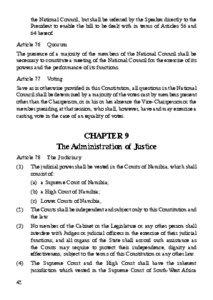 The Constitution of Namibia