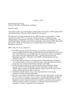 HHS Tribal Consultation Blueprint