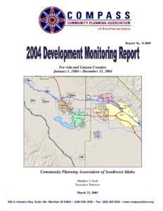 Report No[removed]For Ada and Canyon Counties January 1, 2004 – December 31, 2004 Parma