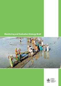 Monitoring and Evaluation Strategy Brief  Monitoring and Evaluation Strategy Brief Citation This publication should be cited as: Douthwaite, B., Apgar, M., Crissman, C[removed]Monitoring and Evaluations Strategy Brief.