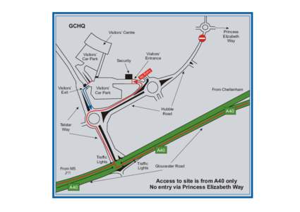 GCHQ Princess Elizabeth Way  Visitors’ Centre