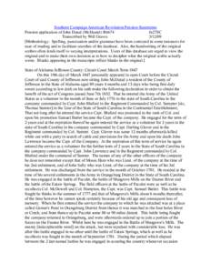 Southern Campaign American Revolution Pension Statements Pension application of John Danal (McDaniel) R6674 fn27SC Transcribed by Will Graves[removed]Methodology: Spelling, punctuation and/or grammar have been corrected