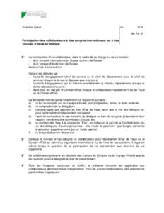 Directive Lpers  no 37.4 Rfc 14-15