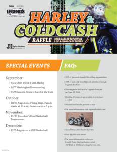 HARLEY&  COLDCASH RAFFLE[removed]HARLEY FAT BOY 0R