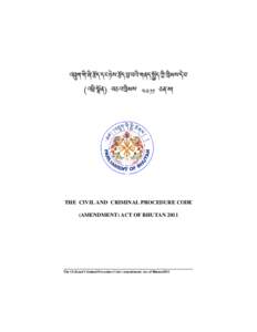 Judicial system of Bhutan / Bhutanese law / High Court of Bhutan / Constitution of Bhutan