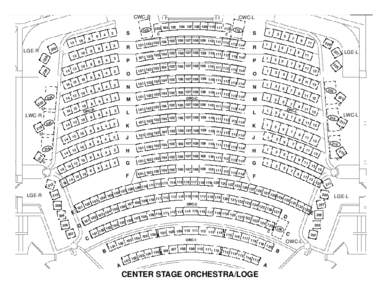 Center Stage Orch Seating Chart 2010.pub