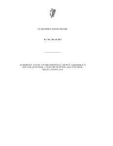 Environmental law / Earth / An Bord Pleanála / Architecture of the Republic of Ireland / Environmental science / Environmental impact assessment / Environmental impact statement / Raidió Teilifís Éireann / Shannon LNG / Impact assessment / Environment / Prediction