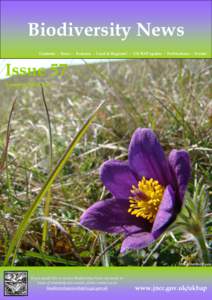 Biodiversity News - Issue 57 - Spring Edition