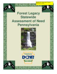 Appendix 5C - Forest Legacy Program Assessment of Needs FOREST LEGACY  Forest Legacy