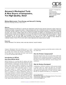 Perspectives on Psychological Science[removed]–5 ª The Author(s[removed]Reprints and permission: sagepub.com/journalsPermissions.nav DOI: [removed][removed]