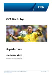 FIFA World Cup  Superlatives
