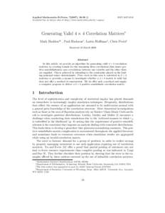c Applied Mathematics E-Notes, 7(2007), 53-59 
 Available free at mirror sites of http://www.math.nthu.edu.tw/∼amen/ ISSN[removed]