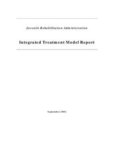 Integrated Treatment Model Design Report