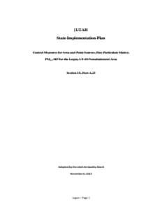 Environment / Particulates / Pollutants / Smog / Air pollution / Clean Air Act / Non-attainment area / National Ambient Air Quality Standards / Pollution / Air pollution in the United States / Atmosphere