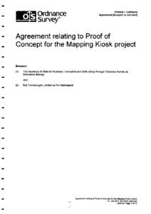 Ordnance Survey° Protect − contracts Agreement [Subject to contract]