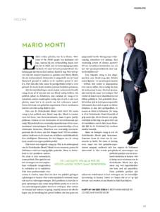 inspiratie  column Mario Monti