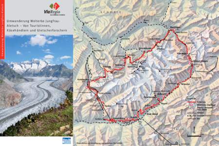 Bern  S C H W E I Z Brienz  Umwanderung Welterbe JungfrauAletsch – Von Touristinnen,