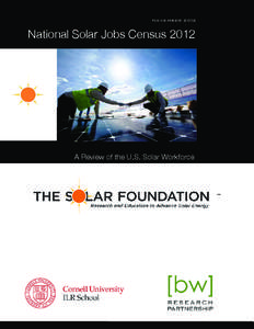 TSF Solar Jobs Census 2012 Final